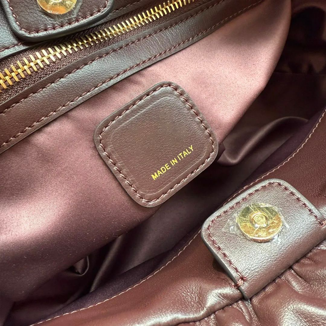 12A High-quality Designer bag Joie Nappa handbag Wander shoulder bag women's leather crossbody bag retro motorcycle bag Arcadia Matelasse sheepskin bowling bag tote - 5 of 7