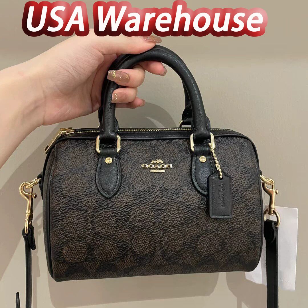Designer Bag Crossbody Bag Luxury Bag Classic Signature Canvas Boston Handbag Detachable Shoulder Strap Portable Handle Purse Vintage Style Ladies Shoulder Bag - 2 of 8