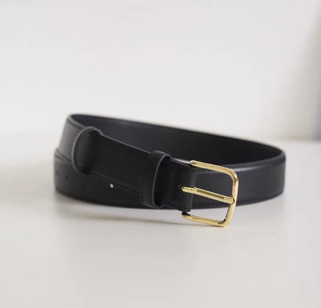 Classic woman belt Mens Width 3.0cm belt For Women With box lady mirror hight quality Luxurys designer belts womens man Gift black white Genuine Leather buckle Belt - 3 of 3