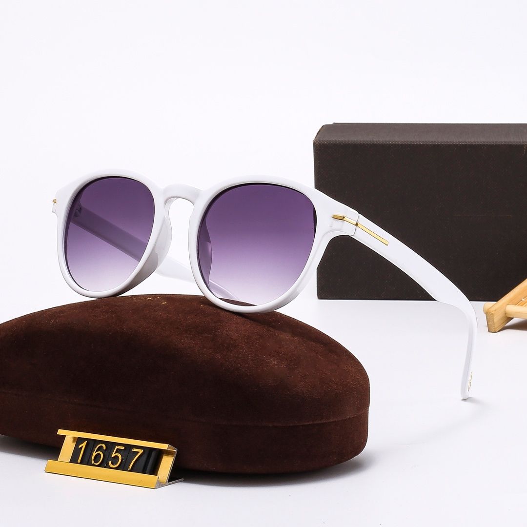 Classic Round Sunglasses Brand Designer UV400 Eyewear Metal Black Frame Sun Glasses Men Women Mirror Sunglasses Polaroid Lens With Box - 5 of 8