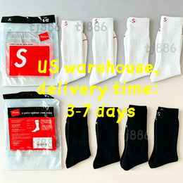 Socks Men's socks designer style socks 4-piece pack sports socks fashionable casual socks women's socks A1 - putianbuy