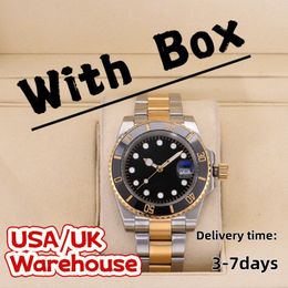ZDR Mens Watches 40mm Automatic Mechanical Watch Full 904L Stainless Steel Blue Black Ceramic Sapphire Glass WristWatches Super luminous montre de luxe watch - putianbuy
