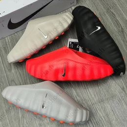 Designer Mind 001 002 Running for Men Women Pre-match Tech Comfortable Slippers Bone Solar Red Black Chrome Light Smoke Grey Fashion Shoes top quality - putianbuy