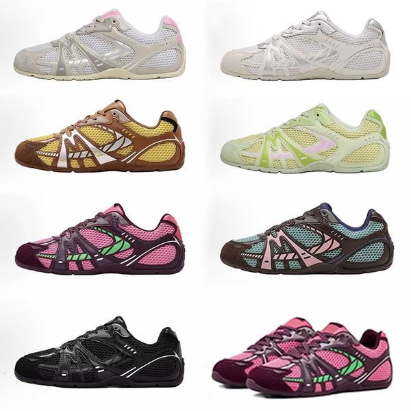 72 Spring Sneaker Women Designer Mj Shoes Fashion Y2K Running Shoes Color Block Flat Trainers Breathable Mesh Casual Athletic Shoes 1182 - Shoes & Accessories - putianbuy