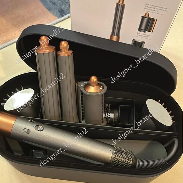 Hair Airwrap Hair Curler Complete Long Curling Iron Origin Multi-styler Dryer Straightener C0-anda 2x Hot Air Styler Auto Hair Dryer Flat Iron Salon Professional - Hair Products - putianbuy