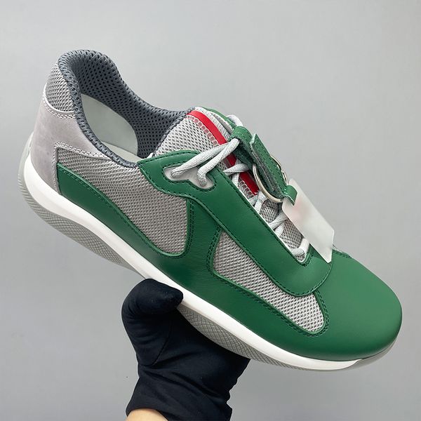 Genuine Leather Mens Cup Sneakers EU47 Designer Shoes Luxury Casual Sneaker Mans Sport Shoes Outdoor Trainers Running Shoes 447 - Shoes & Accessories - putianbuy