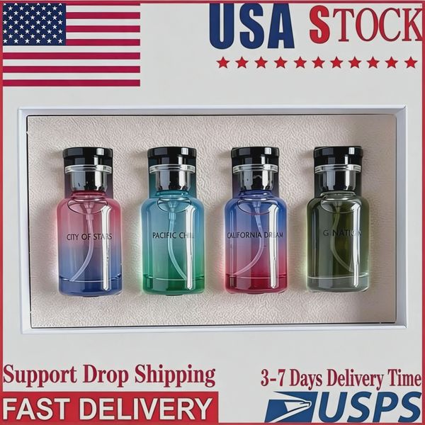 Luxury brand 4*30ml Perfume Set Imagination City of Stars Pacific Chill California Dream Parfum Long lasting smell France Fragrance Gift Box Kits Christmas Gift 4in1 - Health & Beauty - putianbuy