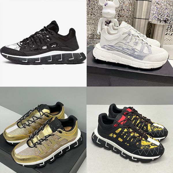 Top Quality Men Platform Shoes Designer Trigreca Sneakers Women Print Dad Shoes Print Sport Running Shoes Leather Trainer Fashion Casual Shoes 55 - Shoes & Accessories - putianbuy