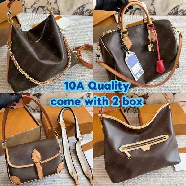 Luxury Genuine Leather Shoulder Bag Women Vintage Boston Crossbody Handbags Rich Texture Large Capacity Commuting Tote Fashion Purse Travel Bag Womens Purse PRPU - Bags, Luggage & Accessories - putianbuy