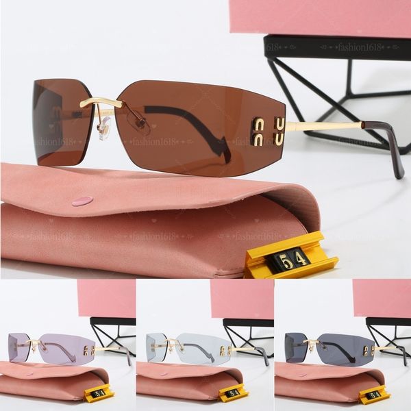 YQ Designer sunglasses women for luxury sunglasses classic glasses design curved Lenses shades travel outdoor with box - Fashion Accessories - putianbuy