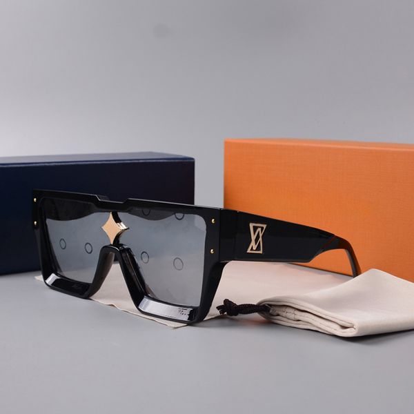 Designer Sunglasses Man Sunglasses Woman Fashion Glasses Rectangle Big Full Frame Letter Design for Man Women 5 Option Top Quality - Fashion Accessories - putianbuy