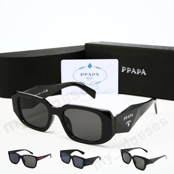 Luxury Designer Sunglasses Symbole Triangular Signature Angular Frame UV400 Protection Anti Glare Eyewear for Men Women Fashion PR17WS Sun Glasses with Box - Fashion Accessories - putianbuy