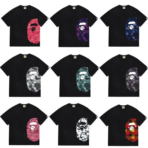 Fashion casual breathable oversize loose short sleeve designer shirts men women t shirt Letters Printed Vintage Washed Round-Neck tshirt - Apparel - putianbuy