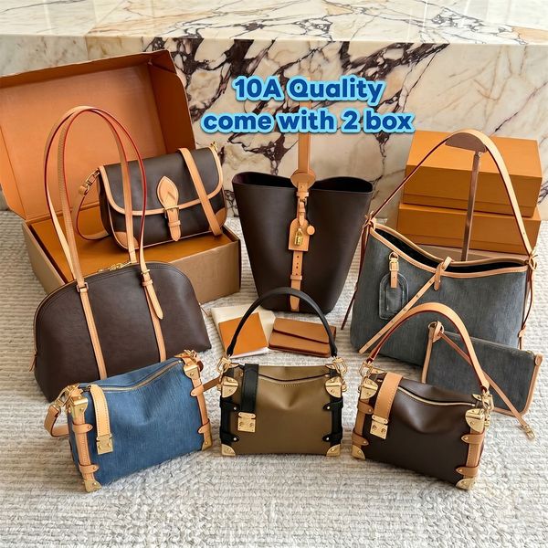 Luxury Hobo Bags For Women Designer Large Capacity Tote Handbags Classic Leather Shoulder Purses With Removable Pouch Fashion Travel Bag With Box Womans Purse PRPU - Bags, Luggage & Accessories - putianbuy