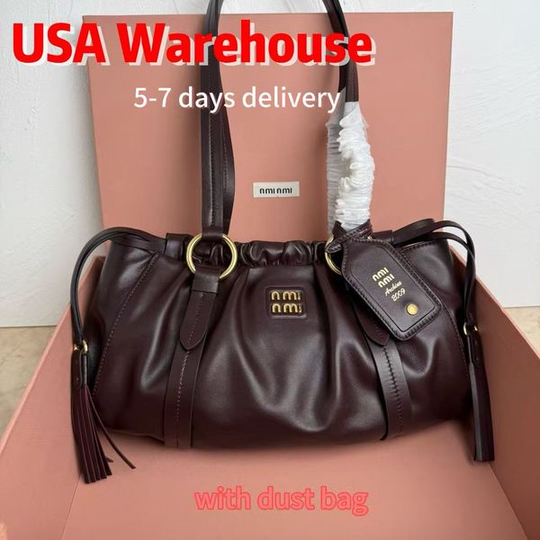 12A High-quality Designer bag Joie Nappa handbag Wander shoulder bag women's leather crossbody bag retro motorcycle bag Arcadia Matelasse sheepskin bowling bag tote - Bags, Luggage & Accessories - putianbuy