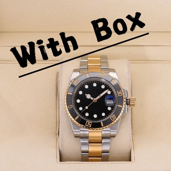 U1 Luxury Mens/Womens Watches Automatic Mechanical 40mm Watch 904L Stainless Steel Blue Black Ceramic Sapphire glass luminous WristWatches montre de luxe - Watches - putianbuy