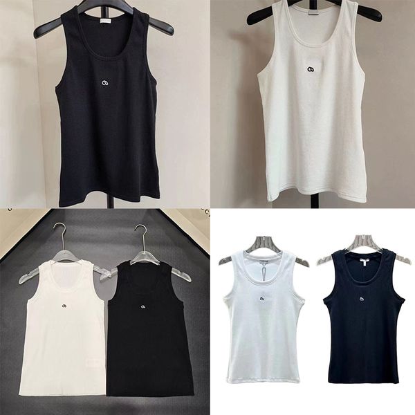 Designer Tank top Summer Women T Shirts Crop Top Sexy Off Shoulder Black Tank Casual Sleeveless Backless Shirt - Apparel - putianbuy