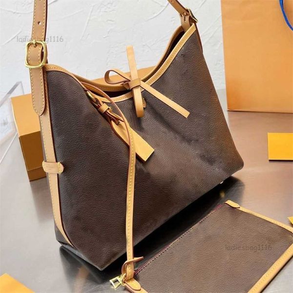 High quality Carryall Shoulder Bags Fashion MM PM Tote Bag Designer Womens Handbags Canvas Leather Vintage Carry All 2 In 1 Hobo With Wallet detachable shoulder strap - Bags, Luggage & Accessories - putianbuy