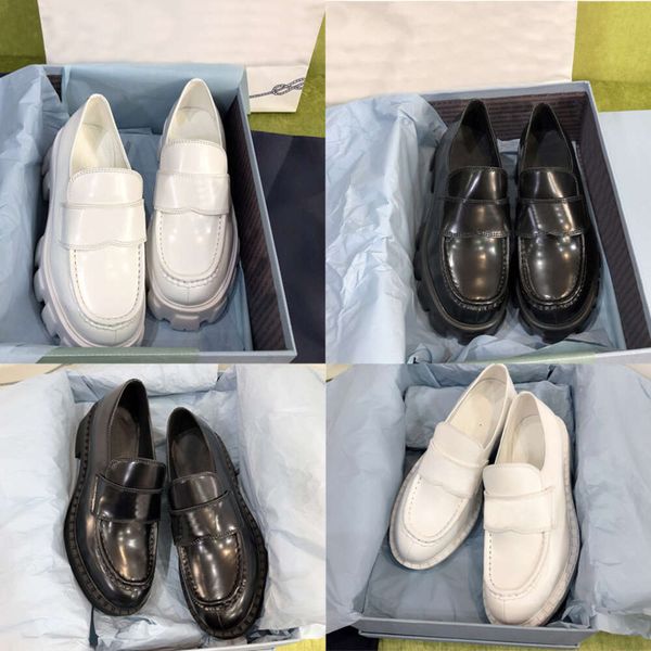 loafers designer men monolith loafer brushed leather loafers women leather shoes High quality 517 - Shoes & Accessories - putianbuy