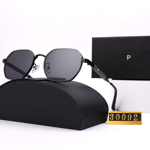 Designer Sunglasses Mens Womens Brand luxury Metal Frame Polarized Classic eyeglasses black vintage summer Outdoor shades eyeglasses with box - Bags, Shoes & Accs - putianbuy