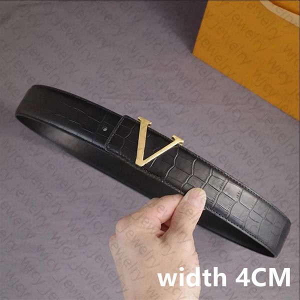 Real Leather Designer Belt Woman Belts Man Smooth Buckle Width 2.5cm & 4.0cm Cowskin Classic Golden Silver Color Letters Design - Fashion Accessories - putianbuy