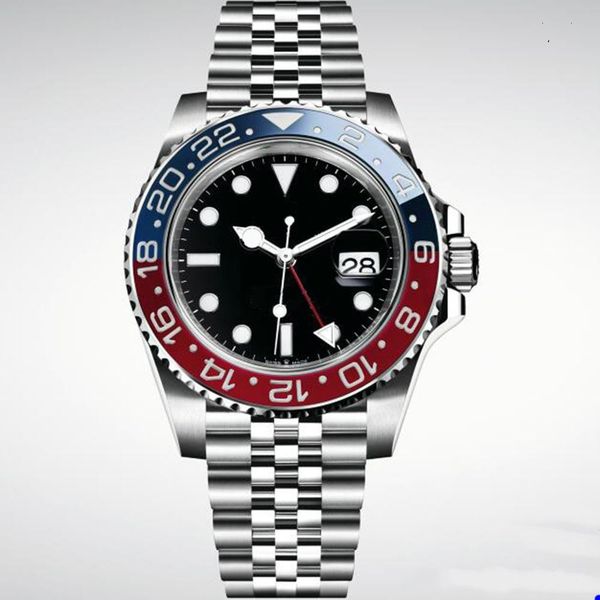 Mens/Womens Watches Automatic Mechanical 40mm Watch 904L Stainless Steel Blue Black Ceramic Sapphire glass luminous WristWatches montre de luxe gifts - Watches - putianbuy