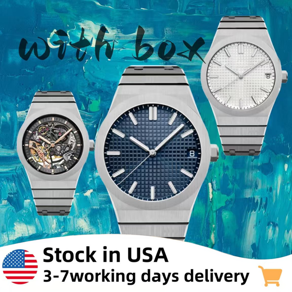 men's automatic watch with sapphire luminous dial - stainless steel swim watch, smart casual style 41mm - Watches - putianbuy