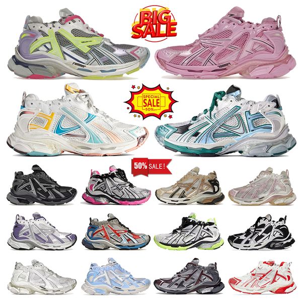 designer shoes runner sneakers Track Casual 7.0 7.5 For Men Women Luxury Sneaker Hiking Shoes Dark Grey Black Silver Pink White Red Platform Paris Shoe Size 35-46 - Shoes & Accessories - putianbuy